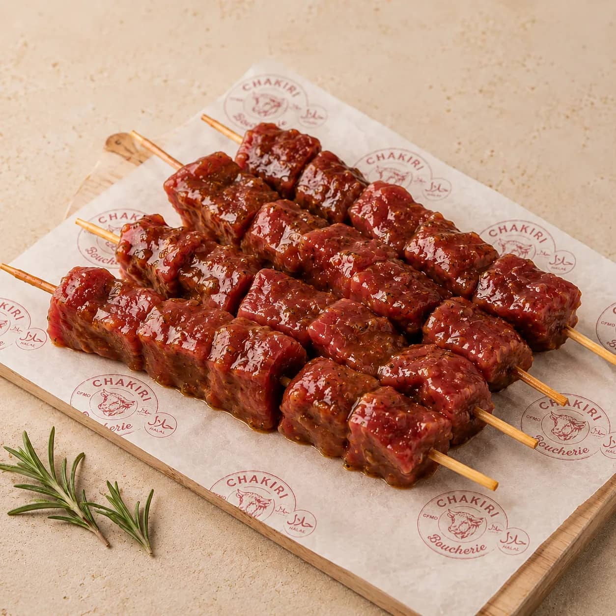 Brochette de bœuf Marrakech