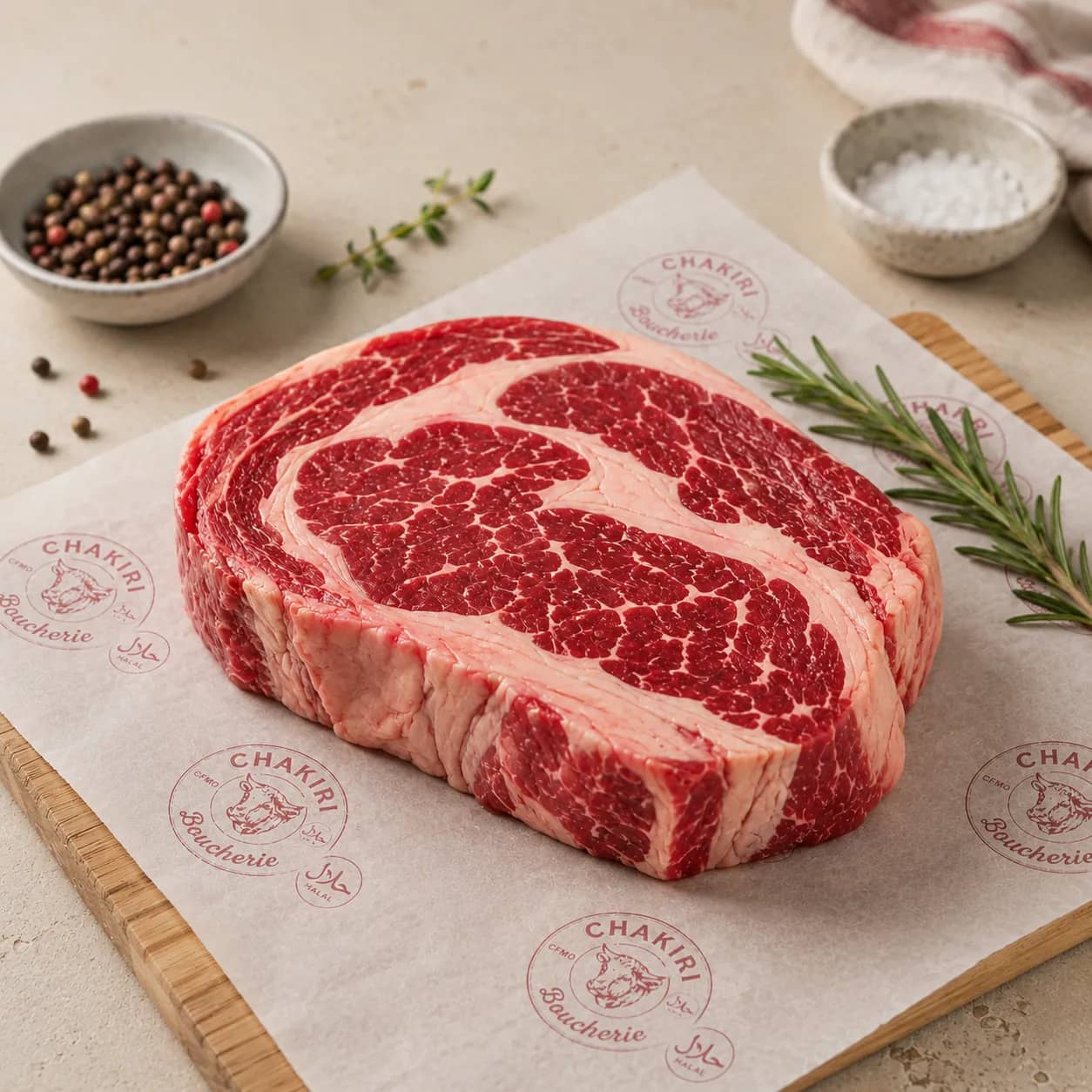 Entrecôte race à viande