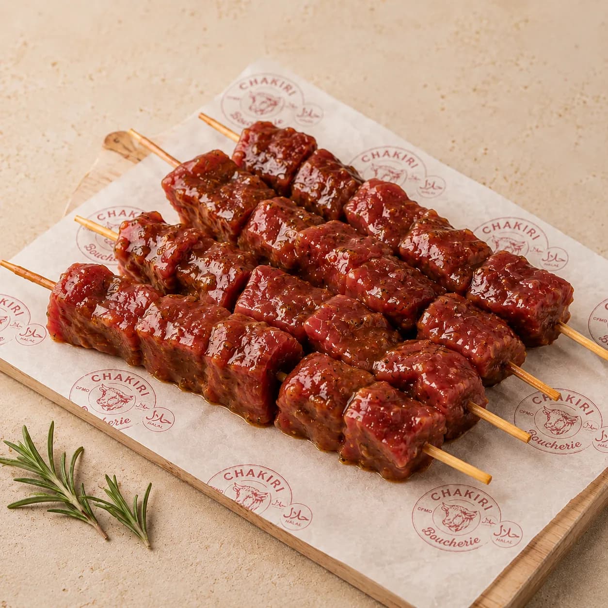 Brochette de bœuf Marrakech