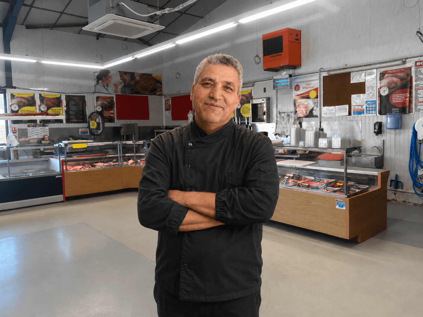 Driss Chakiri, fondateur de la Boucherie Chakiri CFMO à Sausheim